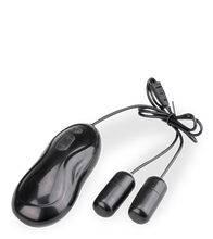 Load image into Gallery viewer, Eichelvibrator mit Cockring Tio
