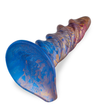 Load image into Gallery viewer, Einhorn-Dildo mit Saugnapf 22 cm
