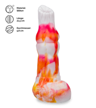 Load image into Gallery viewer, Fantasy-Dildo mit Saugnapf Hippokamp