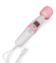 Load image into Gallery viewer, Fantasy-Wand-Vibrator mit digitalem Display Wandy