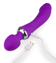 Load image into Gallery viewer, Fantasy Wand Vibrator mit Heizung Treat