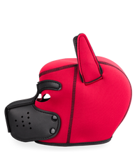 Load image into Gallery viewer, Farbige Puppy-Play-Hundemaske aus Neopren
