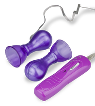 Load image into Gallery viewer, Ferngesteuerte Nippelsauger mit Vibration