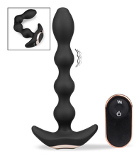 Load image into Gallery viewer, Ferngesteuerte vibrierende Analkette Devotion