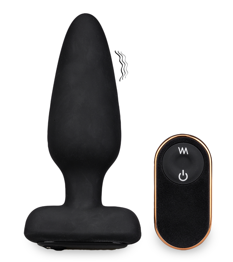 Ferngesteuerter Analplug mit Vibration Mars