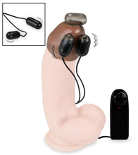 Load image into Gallery viewer, Ferngesteuerter Eichel-Masturbator mit Vibration