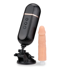 Load image into Gallery viewer, Ferngesteuerter Stoßdildo mit Vibration und Saugnapf Owen