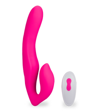 Load image into Gallery viewer, Ferngesteuerter Strapless Vibrator GirlBoss
