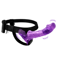 Load image into Gallery viewer, Ferngesteuerter Umschnallvibrator mit Innendildo