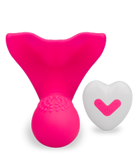 Load image into Gallery viewer, Ferngesteuerter Vibro-Slip mit genopptem Innendildo