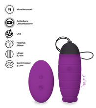 Load image into Gallery viewer, Ferngesteuertes Vibro-Ei Baby Bee