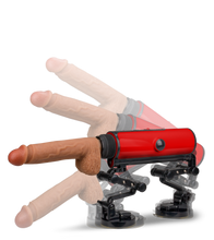 Load image into Gallery viewer, Fickmaschine mit Heizdildo und Dildovibrator