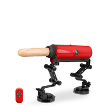 Load image into Gallery viewer, Fickmaschine mit Heizdildo und Dildovibrator