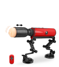 Load image into Gallery viewer, Fickmaschine mit vibrierendem Masturbator
