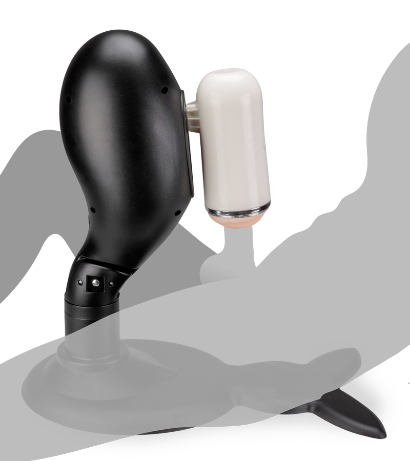 Freihand-Masturbator mit Vagina The Milker