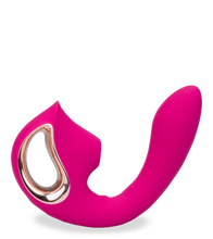Load image into Gallery viewer, G-Punkt-Vibrator mit Druckwellen Empress