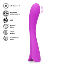 Load image into Gallery viewer, G-Punkt-Vibrator Topaz