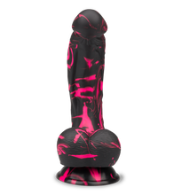 Load image into Gallery viewer, Gebogener Silikon-Dildo mit Saugnapf