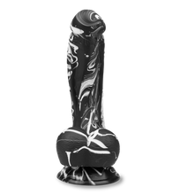 Load image into Gallery viewer, Gebogener Silikon-Dildo mit Saugnapf