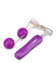 Load image into Gallery viewer, Genoppte Vibro-Liebeskugeln in Rosa