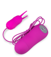 Load image into Gallery viewer, Genoppter Klitorisstimulator Pink Devil