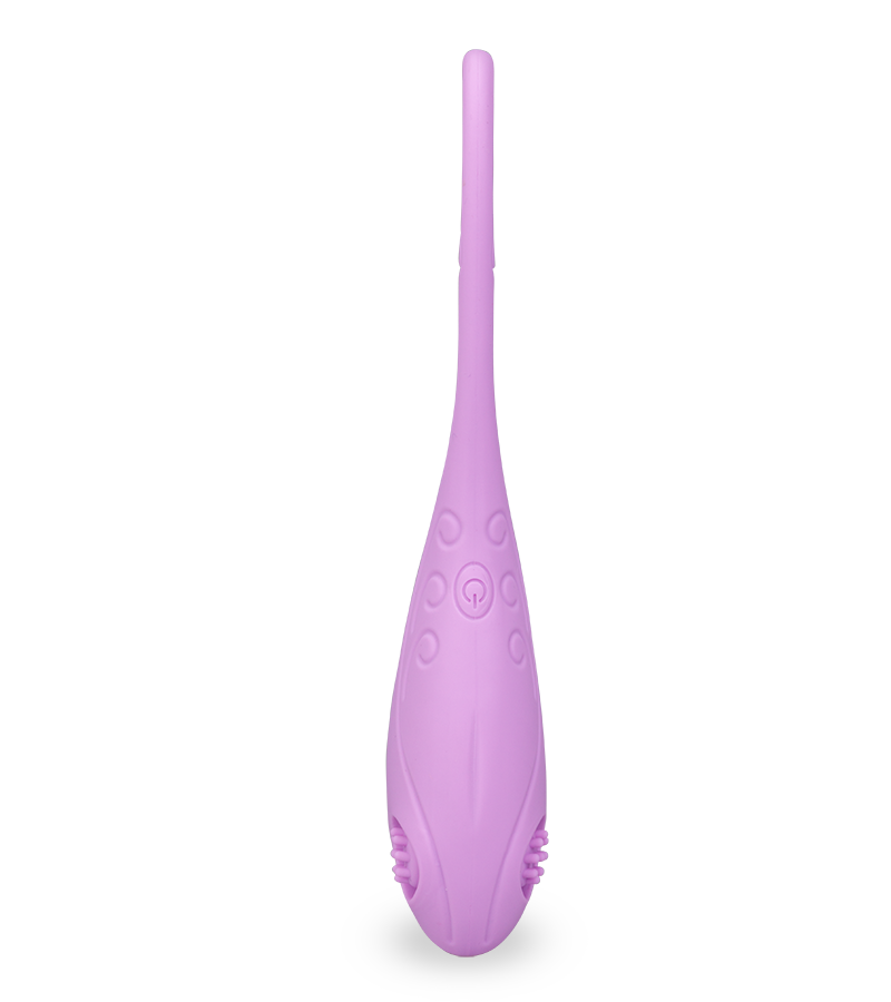 Genopptes Vibro-Ei mit Funkfernbedienung