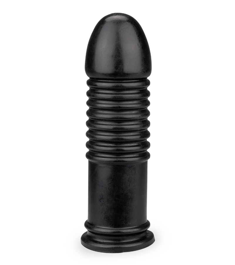 Geriffelter XXL-Plug