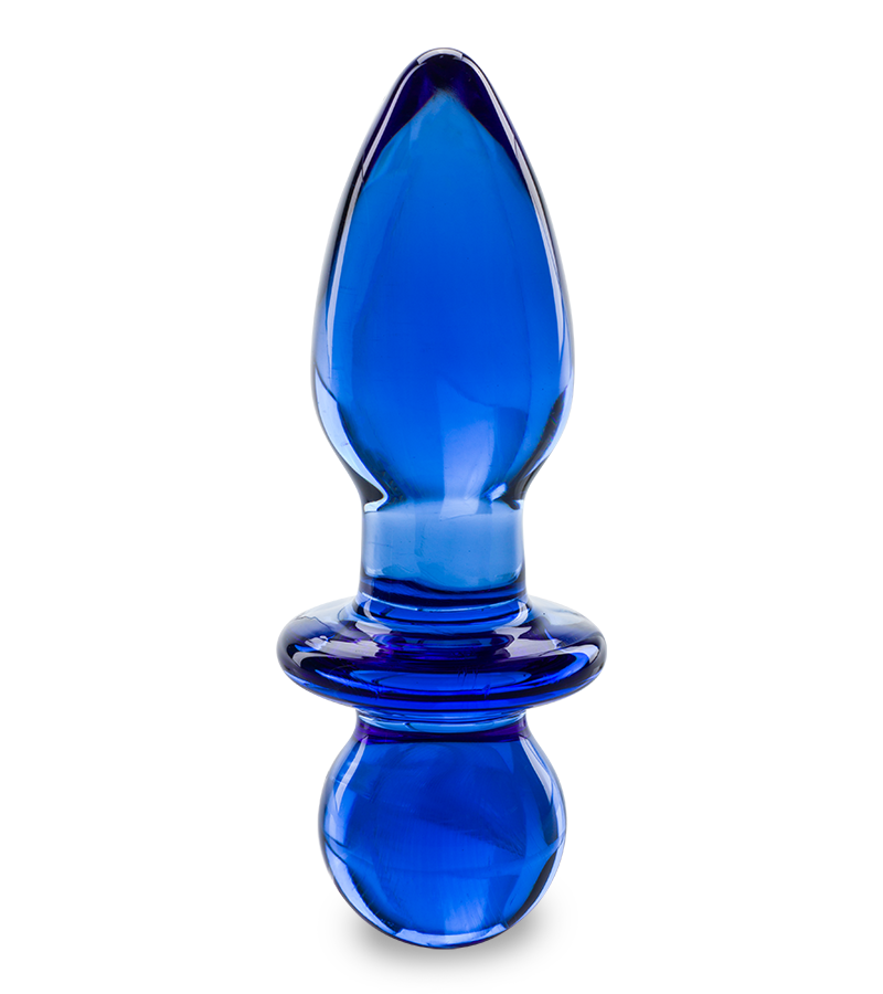 Glas-Analplug Zapfen