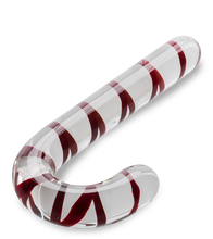 Load image into Gallery viewer, Glasdildo Candy Cane