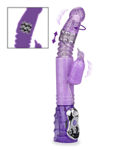 Load image into Gallery viewer, Glitzer-Rabbit Pinguin mit Stoßfunktion