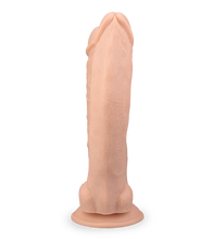 Load image into Gallery viewer, Großer Dildo mit doppeltem Schaft 24,5 cm und 27,5 cm