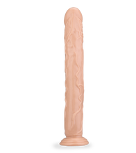 Load image into Gallery viewer, Großer Saugnapf-Dildo mit Aderung Dustin