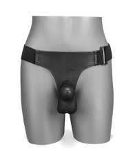 Load image into Gallery viewer, Großer Strapon-Dildo mit O-Ring