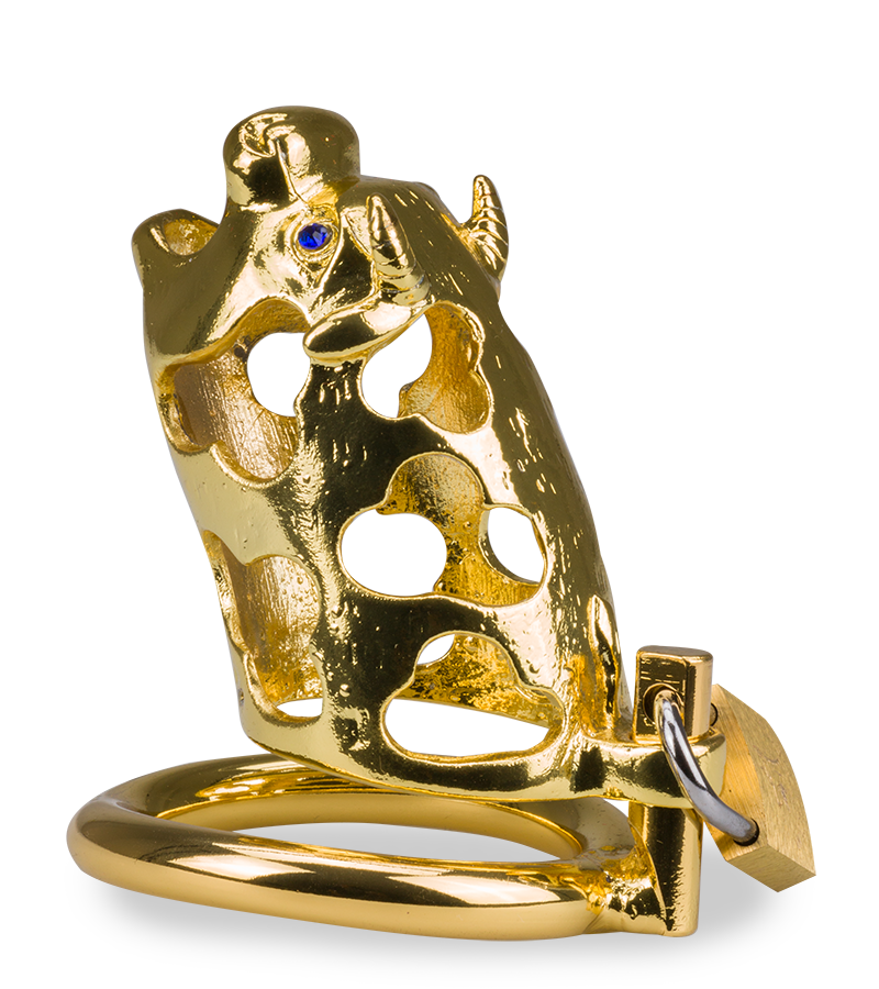Keuschheitskäfig chinesisches Sternzeichen goldener Büffel