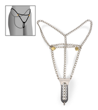 Load image into Gallery viewer, Keuschheitsstring für Frauen Restrained