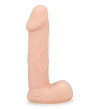 Load image into Gallery viewer, Kleiner Naturdildo mit Hoden und Eichel