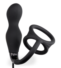 Load image into Gallery viewer, Kleiner Prostata-Stimulator mit Doppel-Cockring Remember