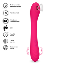 Load image into Gallery viewer, Klitorisstimulator mit berührungsloser Stimulation Charming