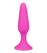 Load image into Gallery viewer, Konischer Buttplug mit Saugfuß