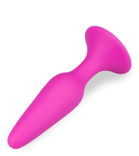 Load image into Gallery viewer, Konischer Buttplug mit Saugfuß