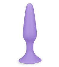 Load image into Gallery viewer, Konischer Buttplug mit Saugfuß