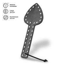 Load image into Gallery viewer, Kunstleder-Paddle mit Nieten Spade