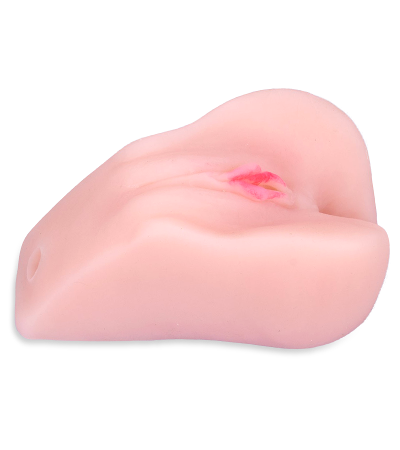 Lebensgroße Gummimuschi Vagina und Anus mit Vibration