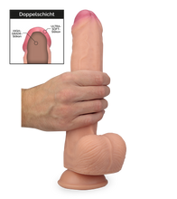 Load image into Gallery viewer, Liquid-Silicone-Dildo mit Saugnapf Hyper Dildo 29 cm