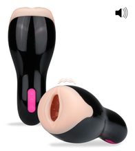 Load image into Gallery viewer, Masturbator mit 12 Vibrationsmodi und Audiofunktion