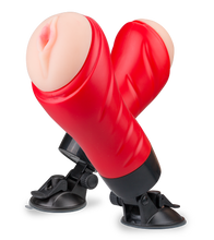 Load image into Gallery viewer, Masturbator mit künstlicher Vagina und Gelenk-Saugfuß