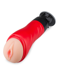 Load image into Gallery viewer, Masturbator mit künstlicher Vagina und Gelenk-Saugfuß