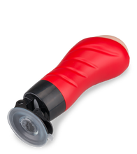 Load image into Gallery viewer, Masturbator mit künstlicher Vagina und Gelenk-Saugfuß