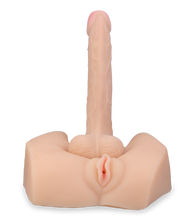 Load image into Gallery viewer, Masturbator mit Vagina und Dildo