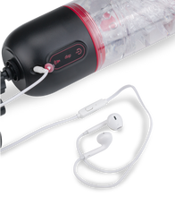 Load image into Gallery viewer, Masturbator mit Vibration und Saugfunktion Audacious